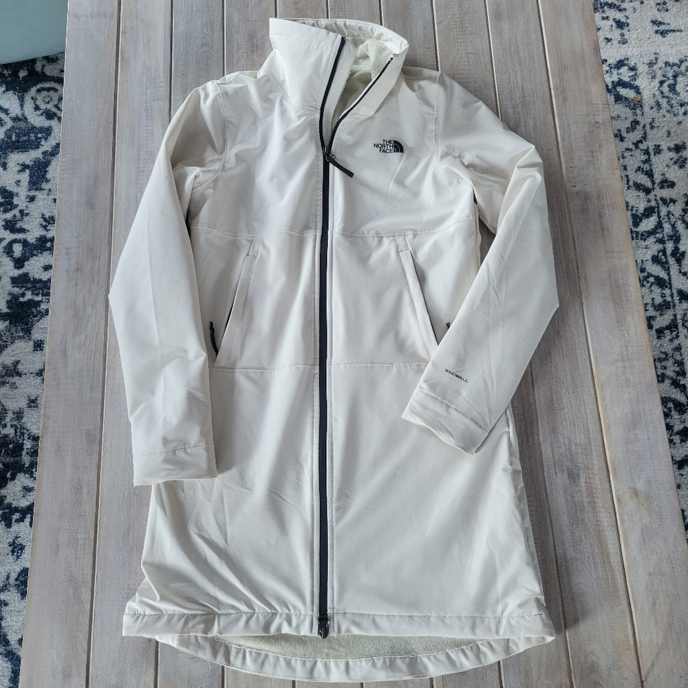 Women’s North Face Shelbe Raschel Parka Softshell Long Coat Size Small